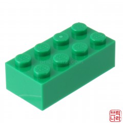 브릭나라 - 레고 브릭 Green Brick 2 X 4_중고제품